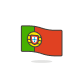 Ícone da bandeira de portugal